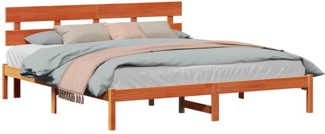 Elif 200 x 200 cm Braun