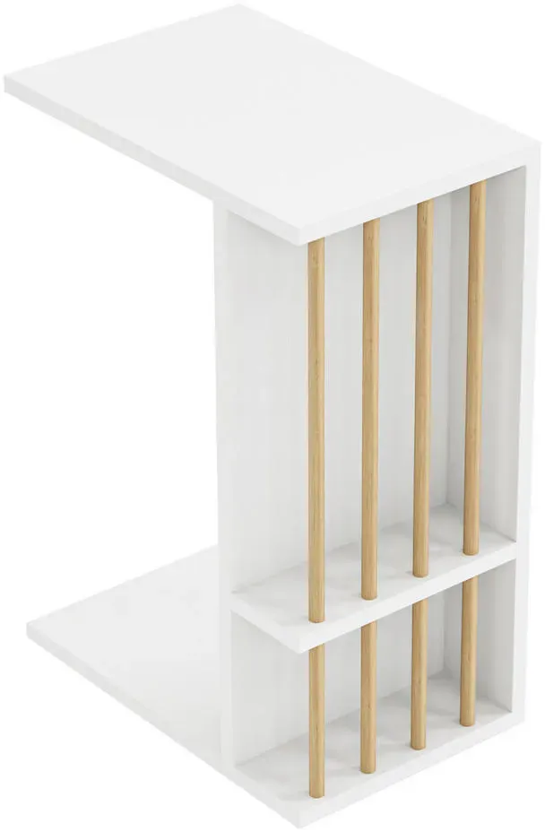Siikainen Weiß Holzwerkstoff 65 x 44 x 29 cm