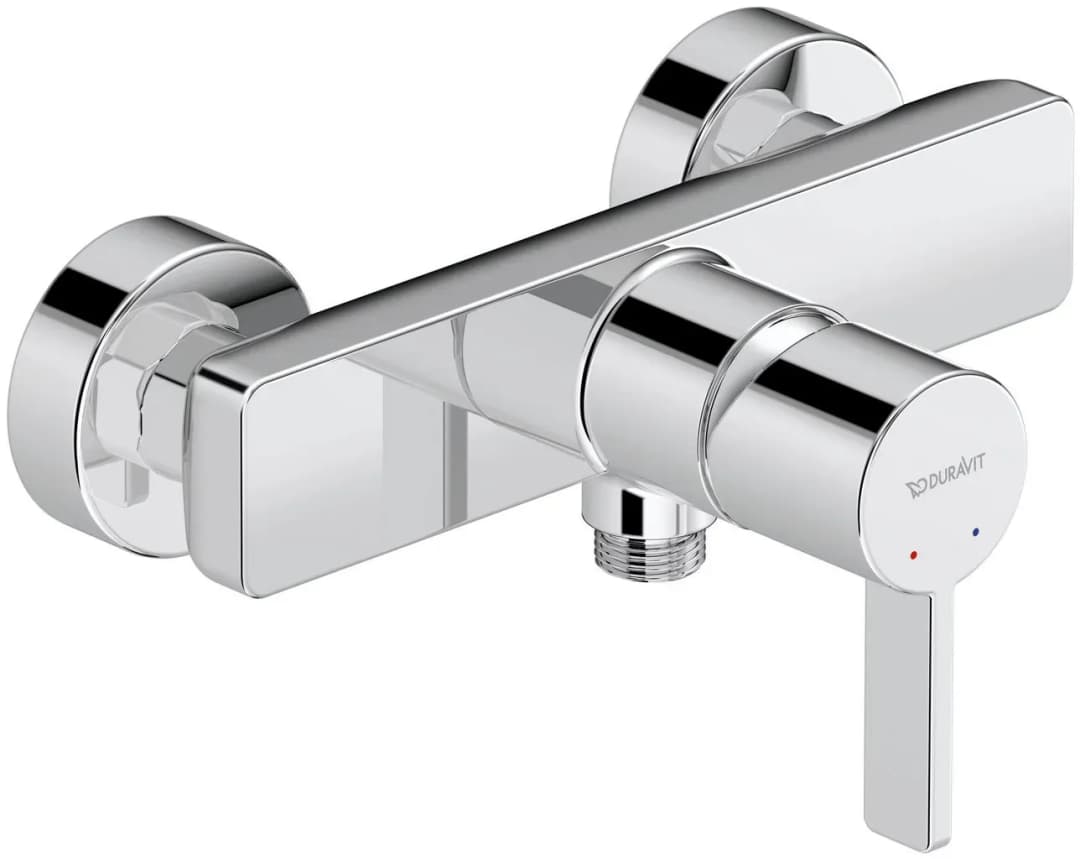 D-Neo Einhebel-Brausemischer Aufputz für 1 Verbraucher Chrom DE4230000010
