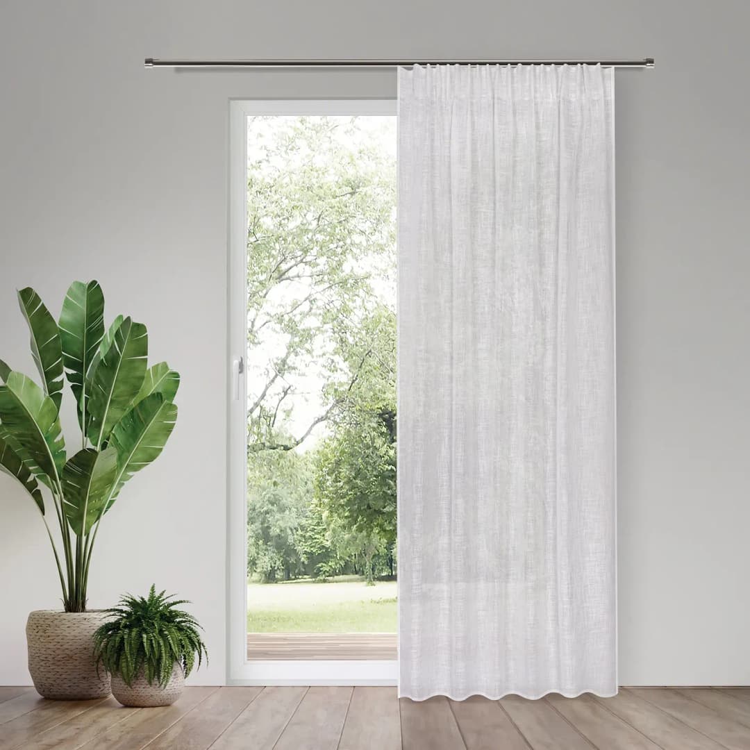 Iwana Schlaufen 140 x 245 cm Weiß 1 Stk.