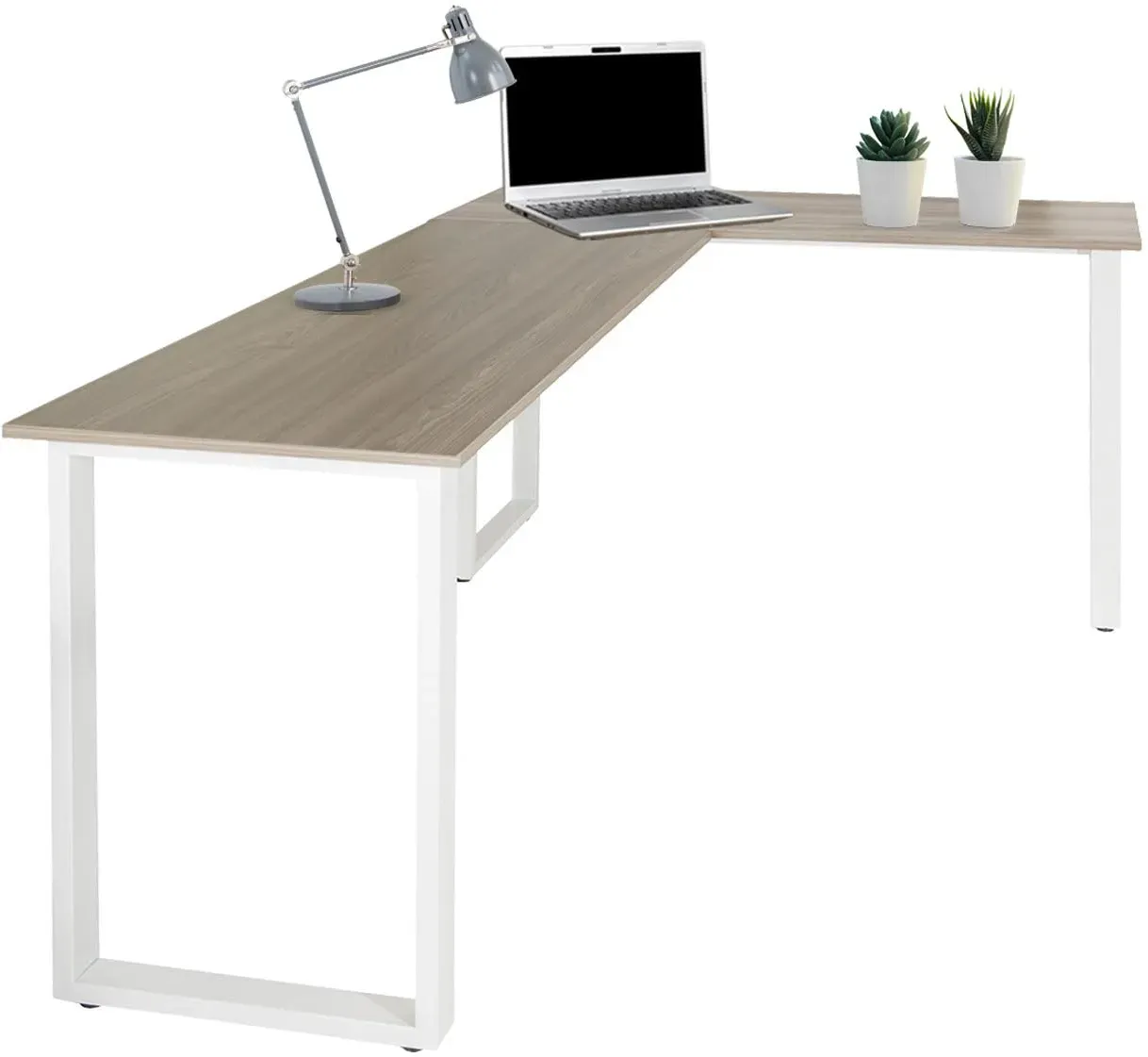Schreibtisch Workspace Basic I grau/weiß