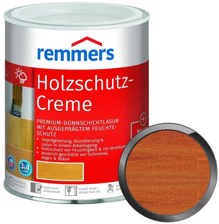 Holzschutz-Creme 3in1 5 l mahagoni