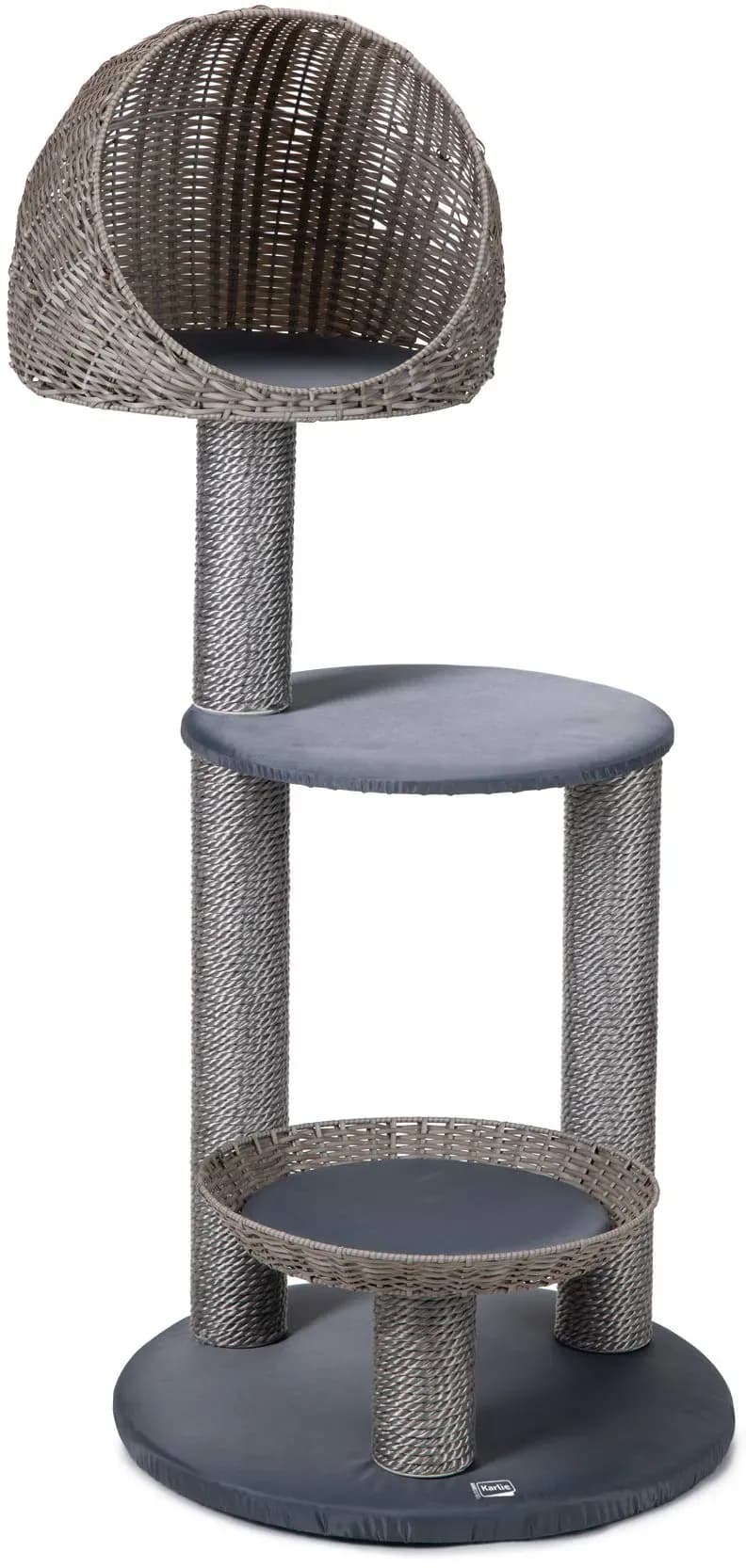 Rixy Kratzbaum 56 x 56 x 129,5 cm grau