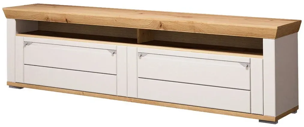 WORCHESTER TV-Lowboard 200,00x61,00x53,00 Eiche/Metall