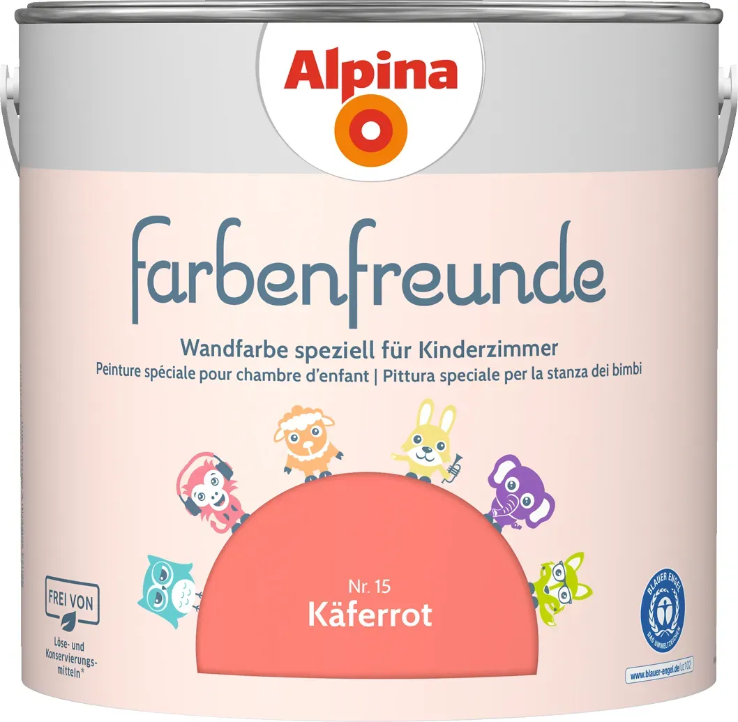 Farbenfreunde Nr. 15 2,5 l käferrot