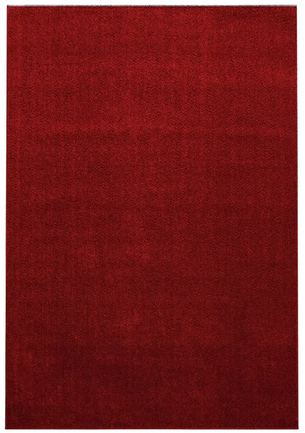 Ata Kurzflorteppich 120 x 170 cm rot