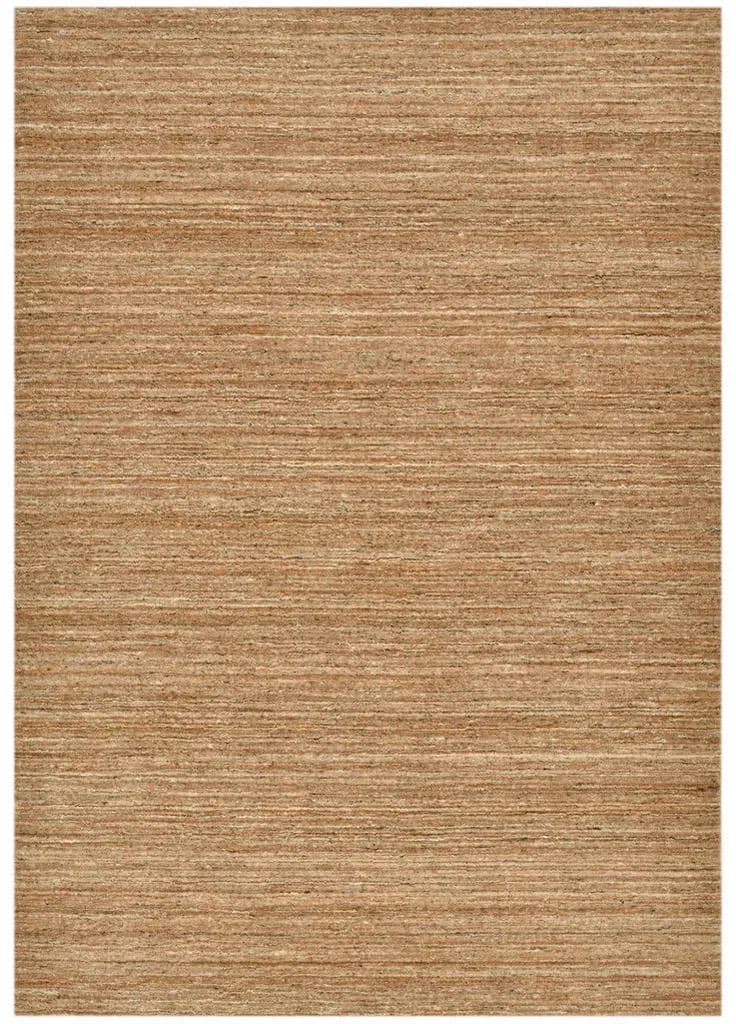 Pure UNI Handwebteppich 170 x 240 cm Braun