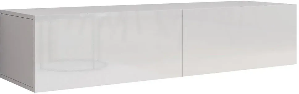 Vigo TV-Lowboard 140x30 cm Weiß/MDF