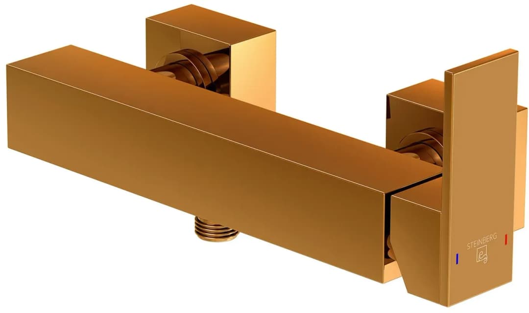 Serie 160 Duscharmatur Aufputzthermostat für 1 Verbraucher Rose Gold 1601210RG
