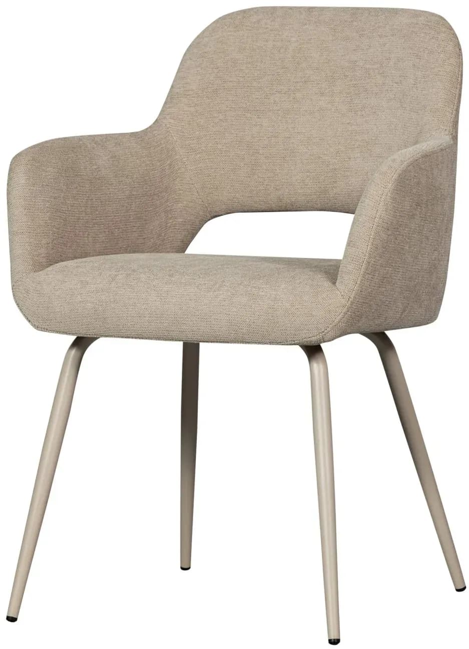 Esszimmerstuhl Jenny Webstoff beige 2er Set