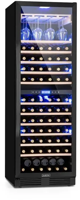 Vinovilla Grande 162 Built-in Duo Onyx Weinkühlschrank 425 Ltr 162 Fl. Schwarz
