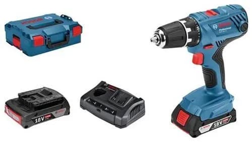 GSR 18V-21 Professional inkl. 2 x 2 Ah + L-Boxx 06019H1008