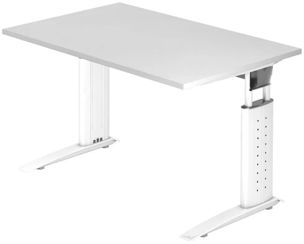 Schreibtisch 120 x 80 cm Weiß