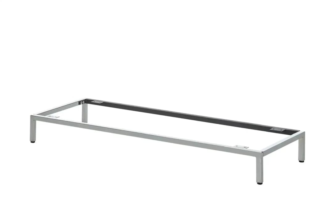 Gestell 90 x 13 x 38 cm Silber