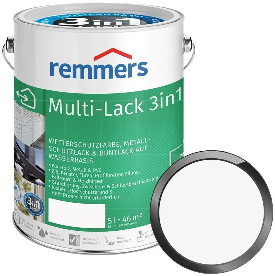 Multi-Lack 3in1 Weiß 5 l