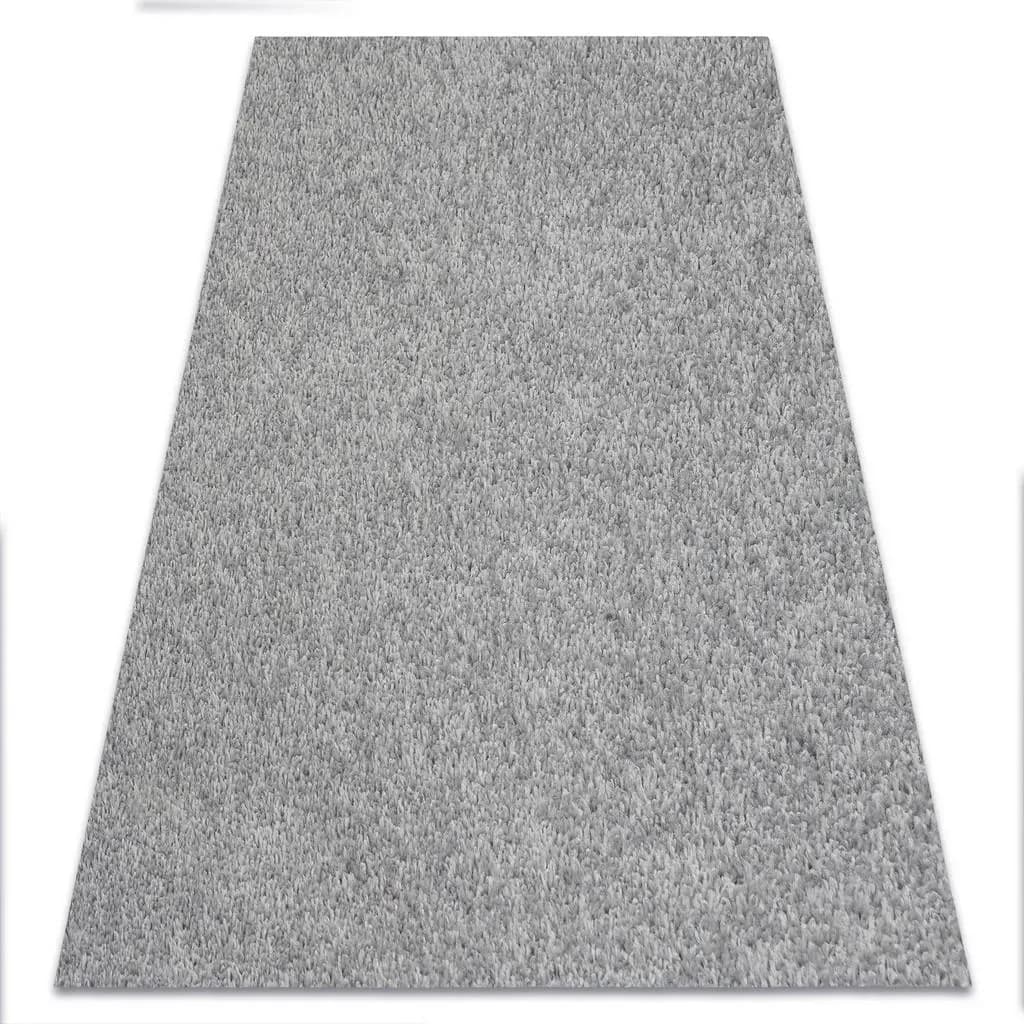 Eton Teppichboden 300 x 300 cm Grau/ Silber