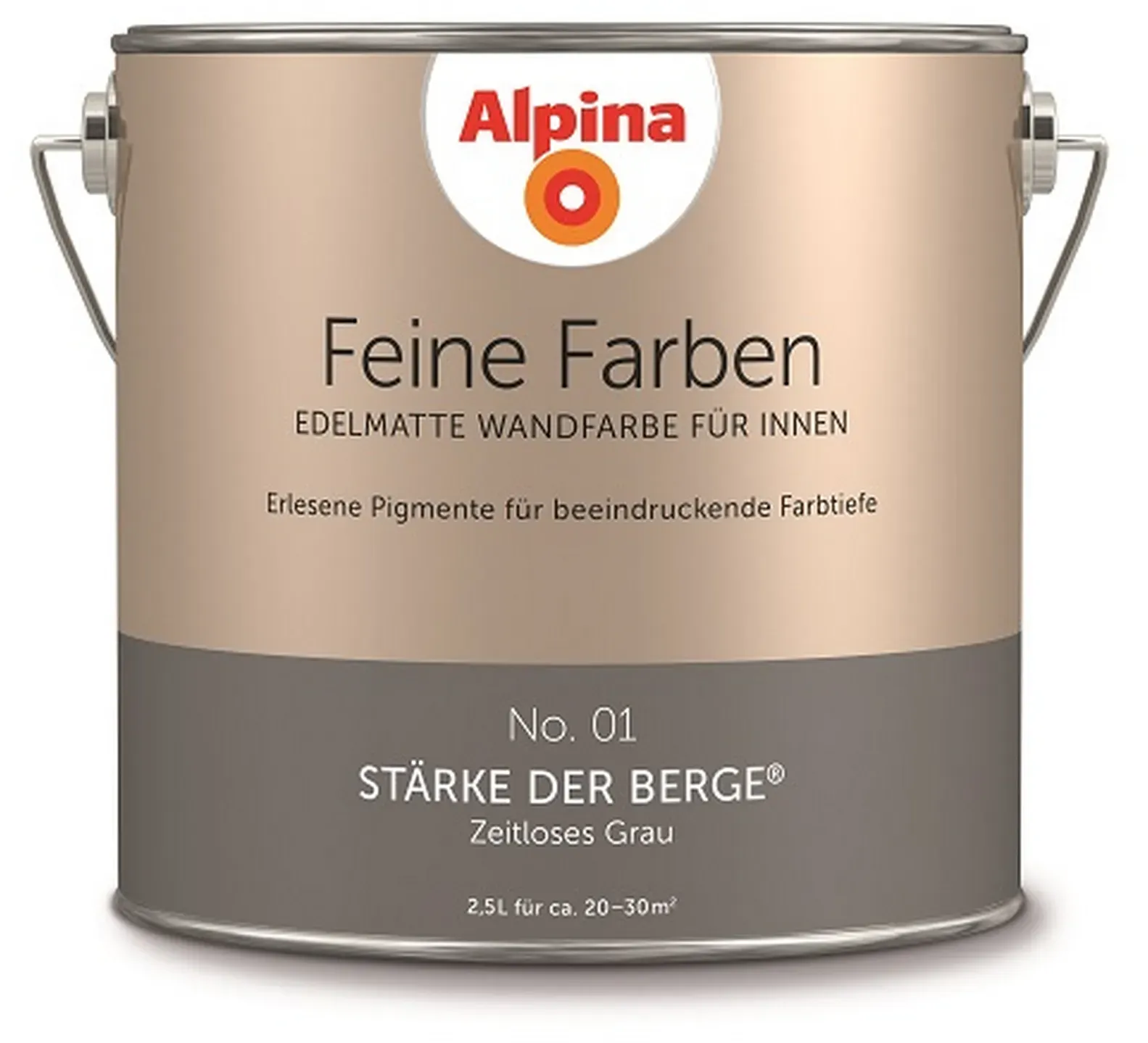 Feine Farben 2,5 l No. 01 stärke der berge