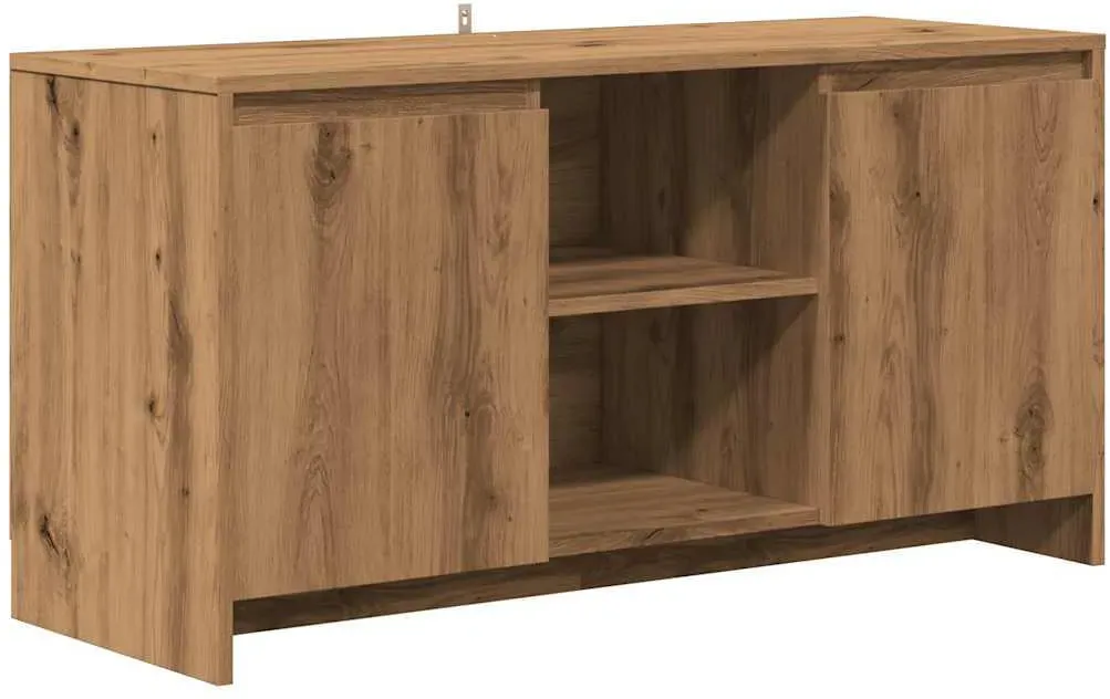 Artisan-Eiche TV-Schrank 102x37,5x52,5 cm Holzwerkstoff