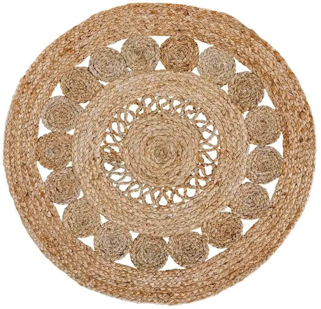Balo Kurzflorteppich 80 cm natur