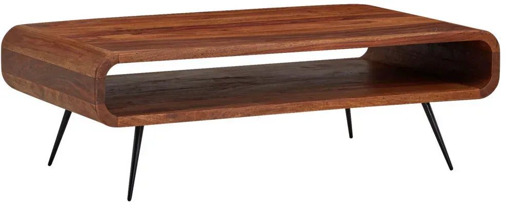 Couchtisch Sheesham Braun 90 x 55 x 30 cm