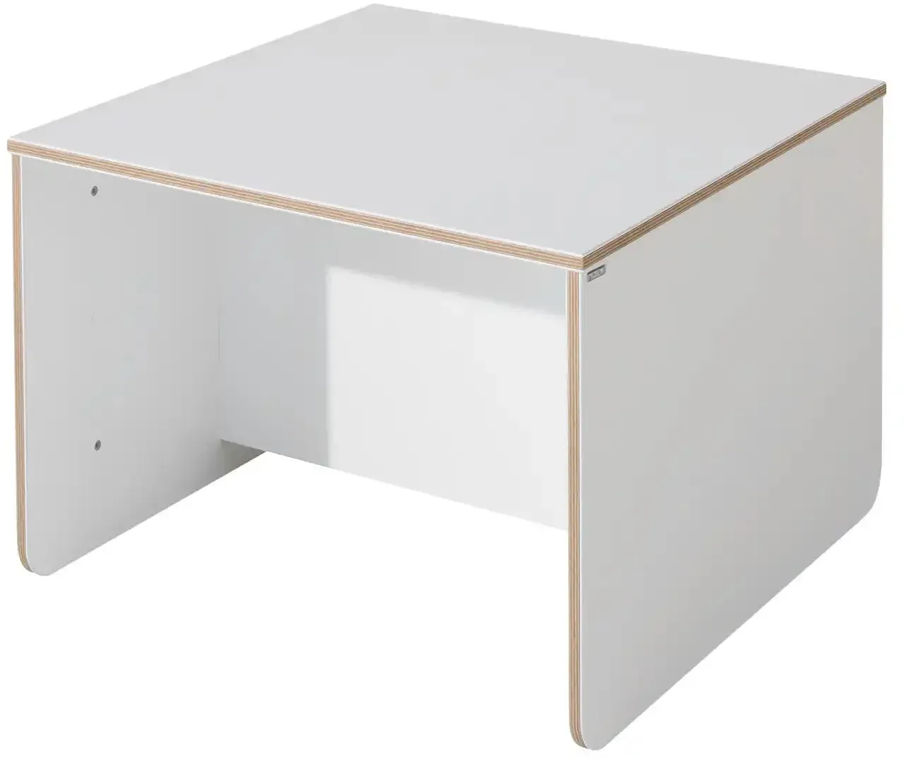 Kindertisch Fritzi 63 x 44 x 63 cm Holzwerkstoff weiß