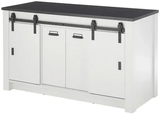 Küchenschrank Sherwood 161 x 93 x 64 cm Weiß
