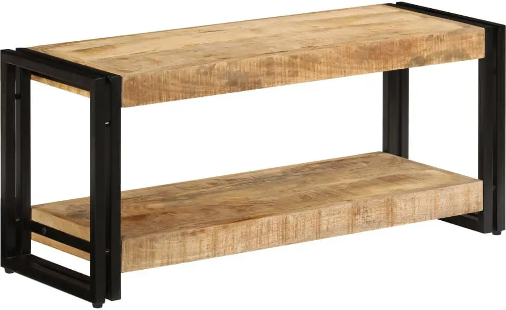 TV-Schrank 90 x 30 x 40 cm Mango-Massivholz