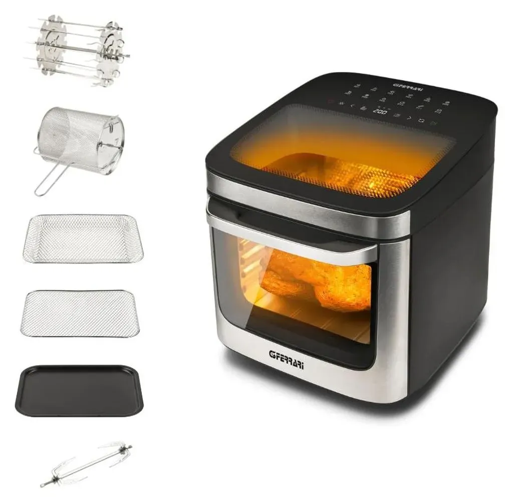 Friggisano Lux 13 Heißluftfritteuse schwarz
