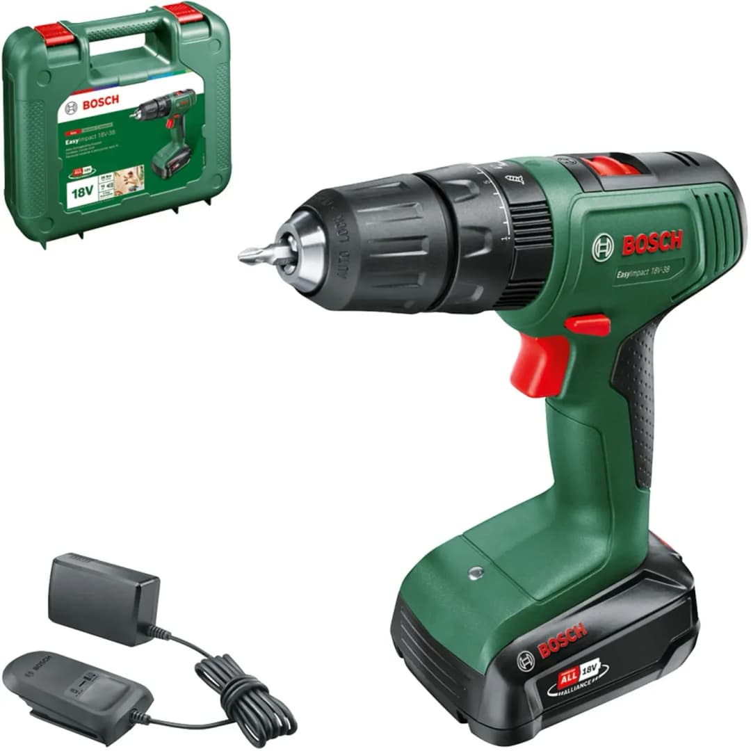 EasyImpact 18V-38 inkl. 1 x 2,0 Ah + Koffer