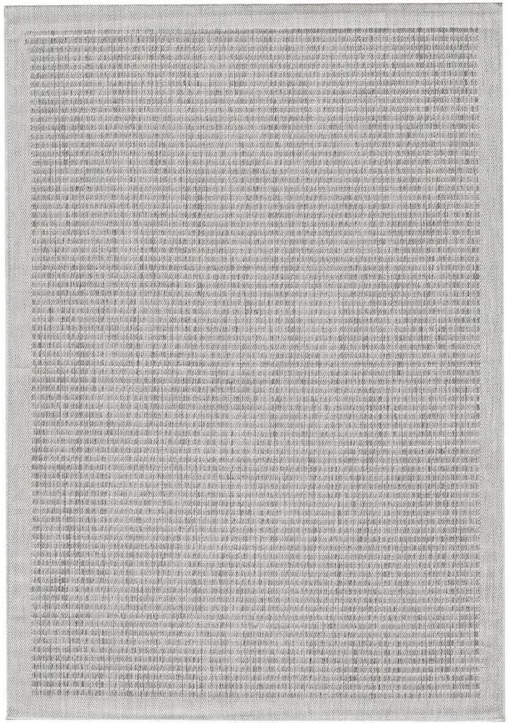Giza 1410 Outdoor-Teppich 80 x 150 cm Grau