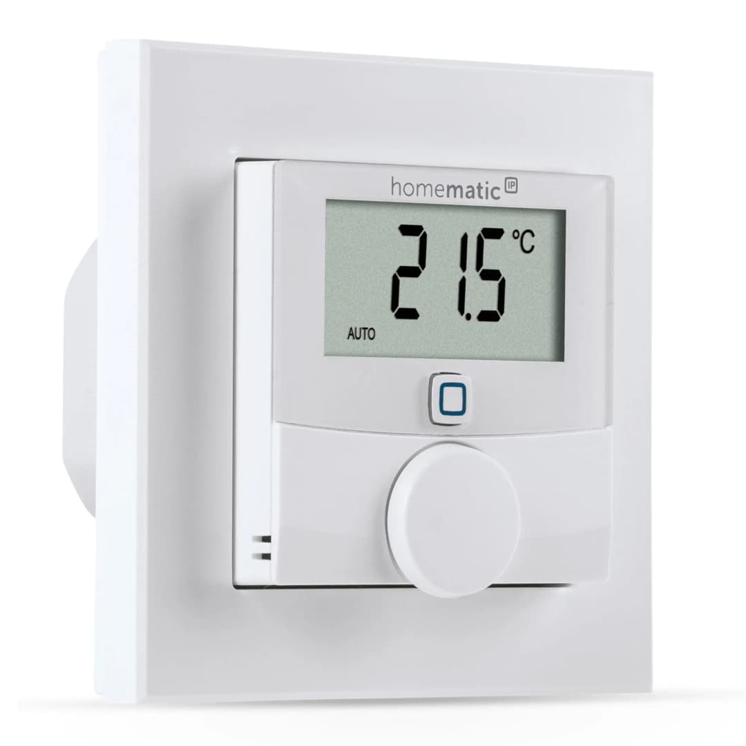 Wandthermostat mit Schaltausgang Weiß