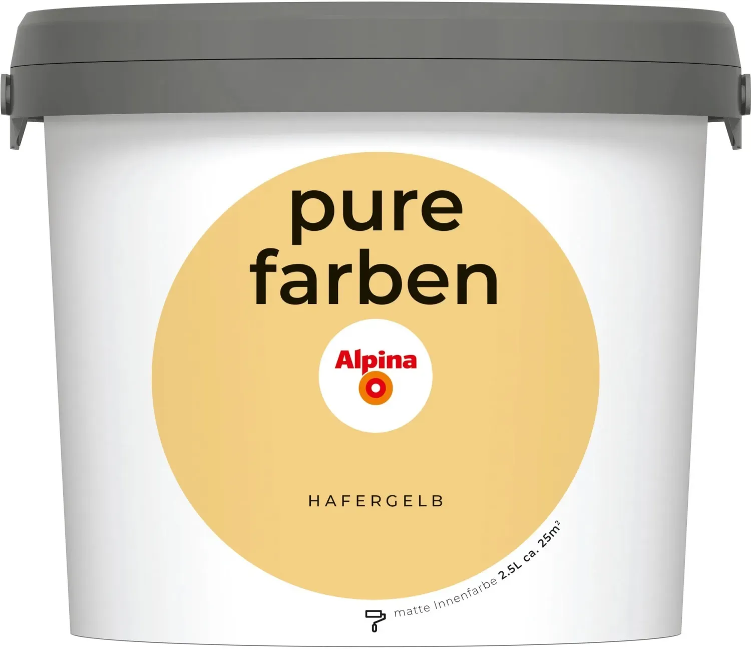 Wandfarbe Hafergelb 2,5 l