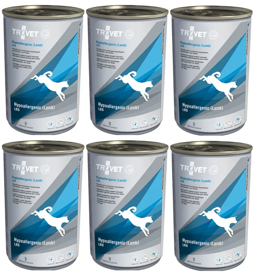 Hypoallergenic Lamm 6 x 400 g