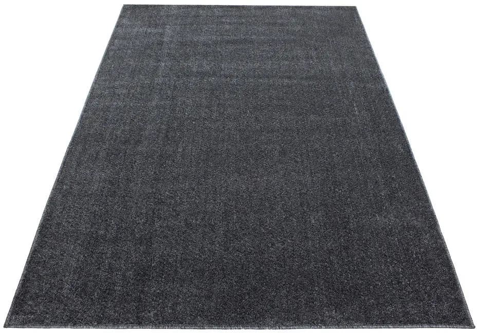 Ata Kurzflorteppich 240 x 340 cm grau