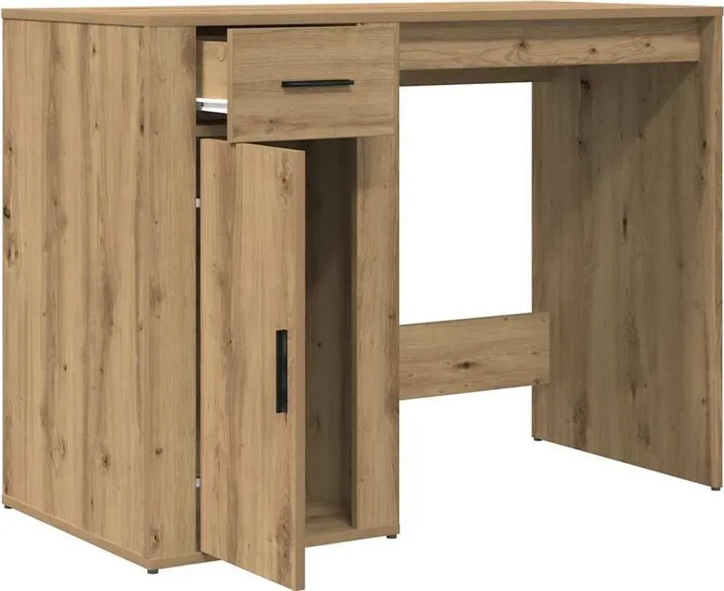 Schreibtisch Artisan-Eiche 100x49x75 cm Holzwerkstoff