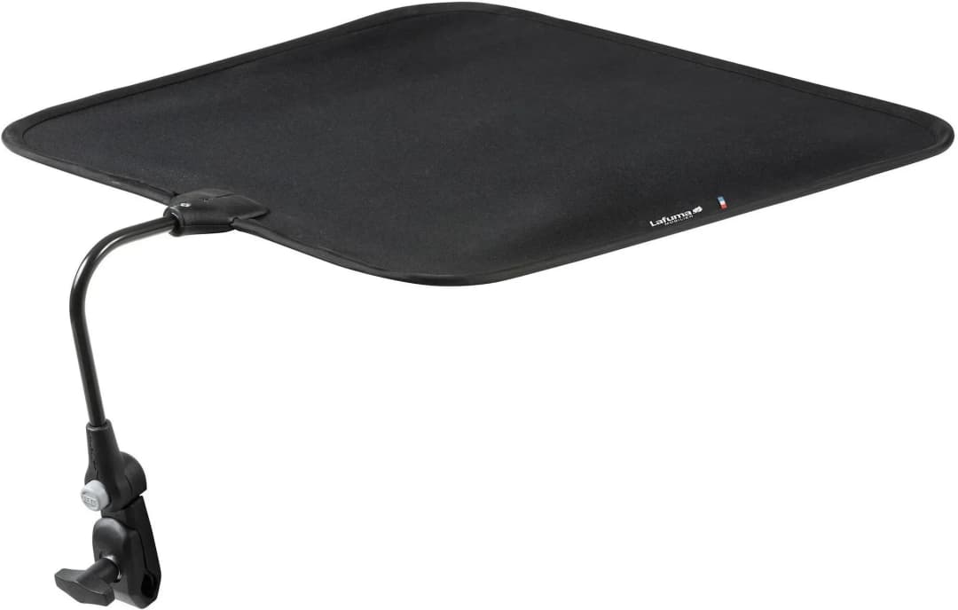 Sonnendach Universal für Relaxsessel 46 x 25 x 61 cm Aluminium/Polyester schwarz