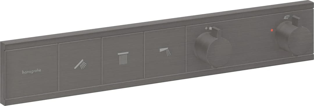 RainSelect Duschthermostat für 3 Verbraucher Chrom 15381340