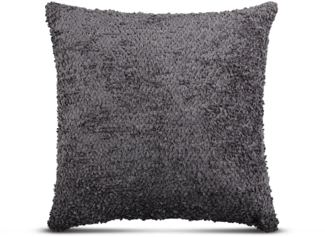 Dekokissen Chenille 60x60cm - Anthrazit