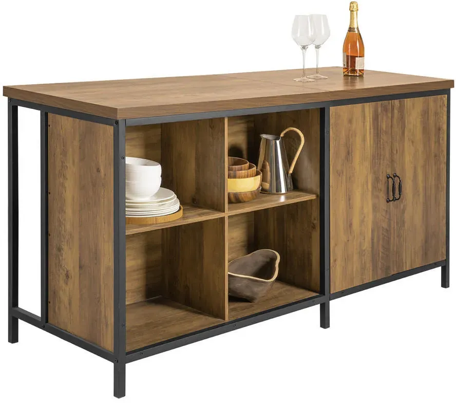 Kücheninsel Braun 170x60x88,5cm Industriell