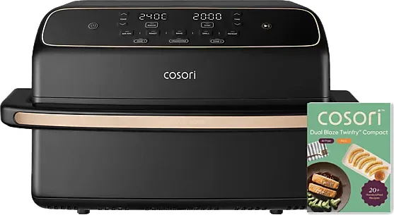 Dual Blaze TwinFry CAF-TF801-CEUR Schwarz
