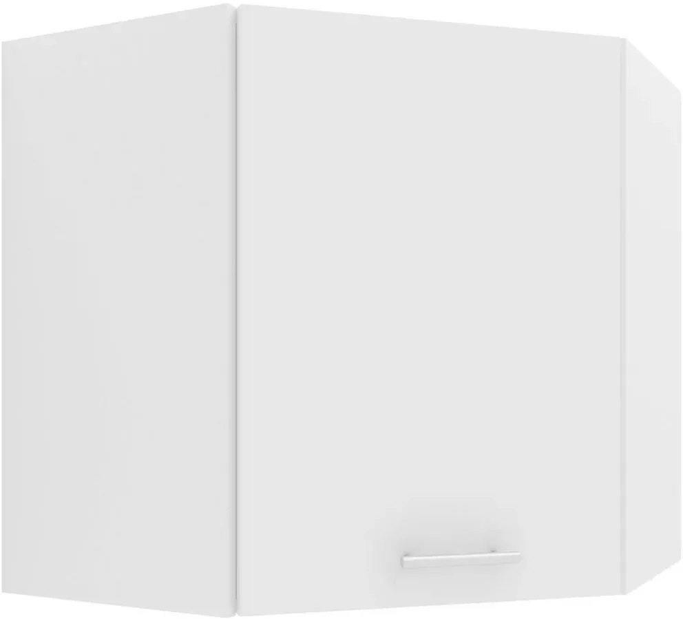Eckschrank Hängeschrank Esilo 57 x 60 x 57 cm Weiß