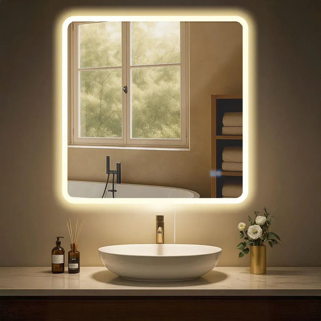 Jericho 800 x 800 x 35 mm Transparent