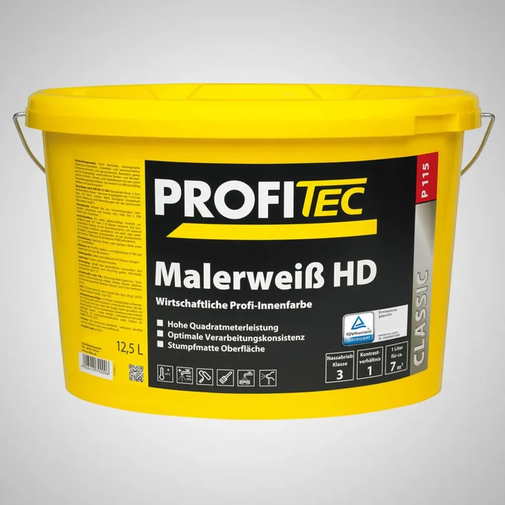 P115 Malerweiß weiß 5 l
