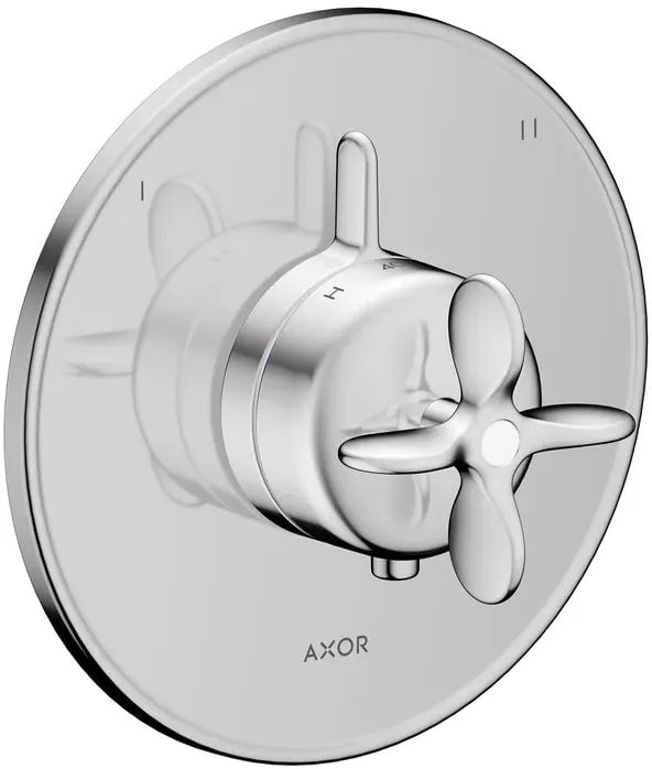 Archivio Unterputz-Duscharmatur mit Thermostat für 2 Verbraucher Chrom 34050000