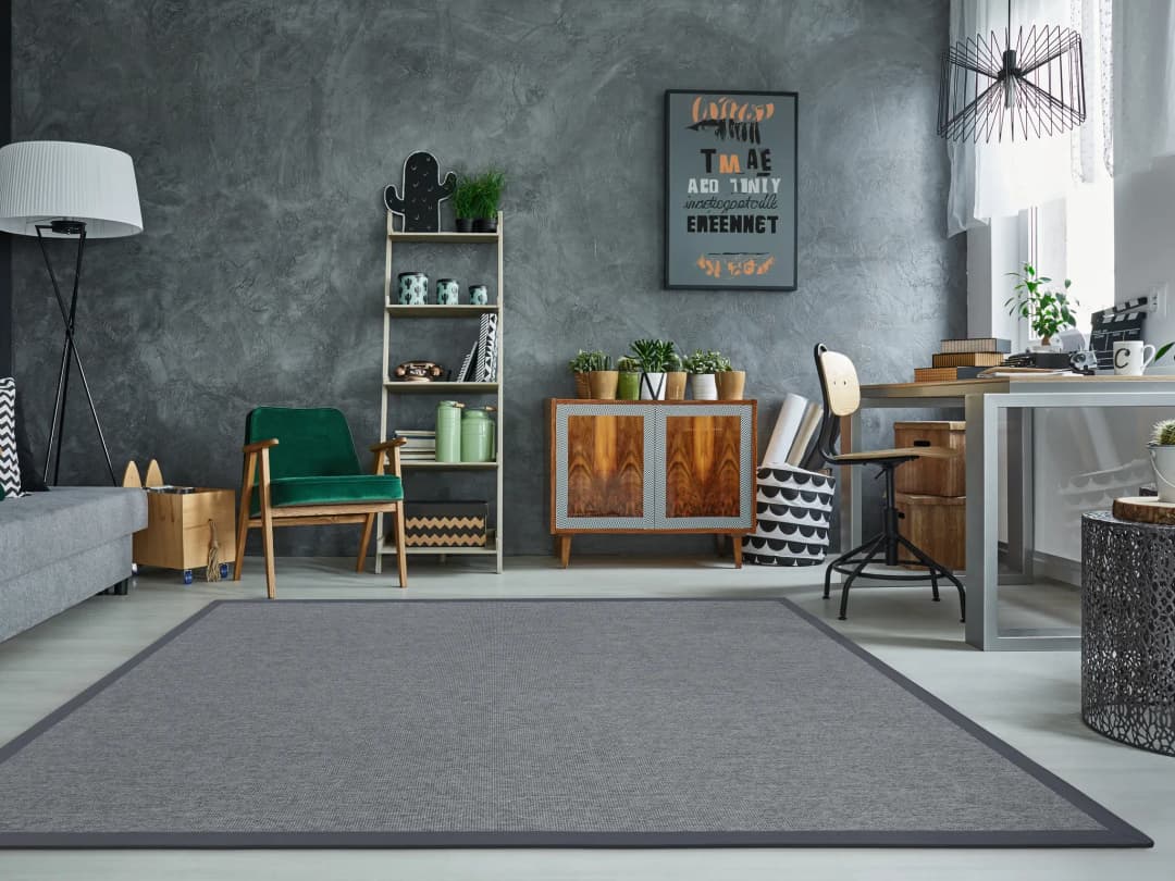 Naturino Rips Outdoor-Teppich 60 x 110 cm Platin