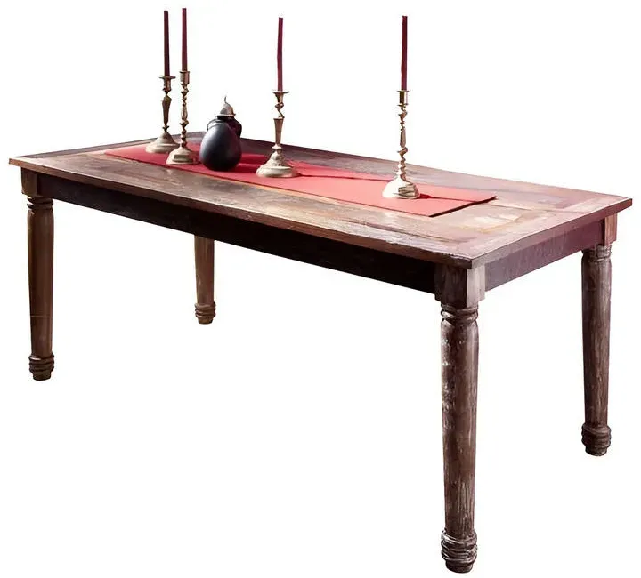 Esstisch 120 x 76 x 80 cm mehrfarbig
