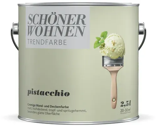 Trendfarbe Jubiläumsedition Pistacchio matt 2,5 l