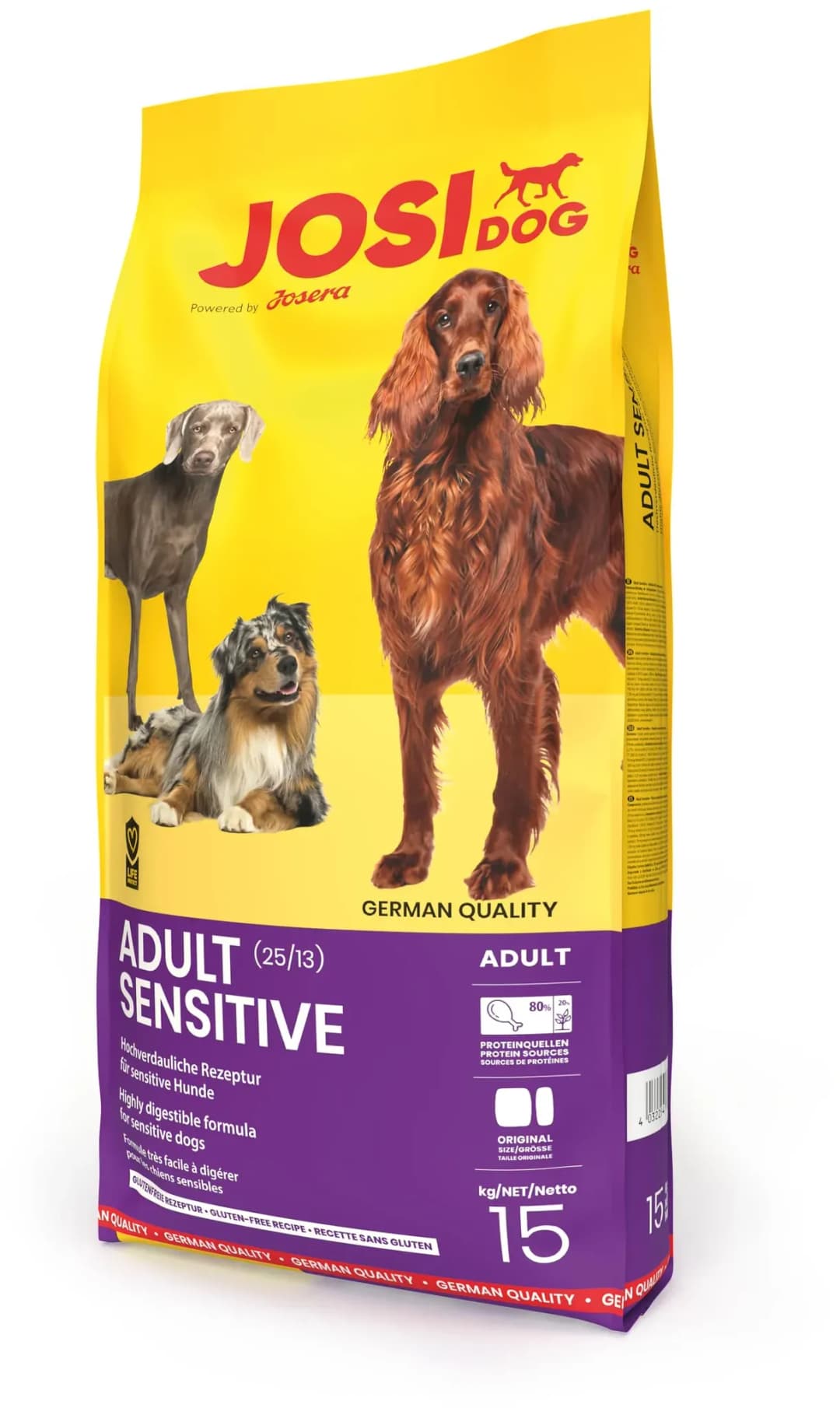 JosiDog Adult Sensitive 15 kg