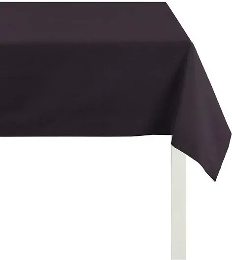 Tischdecke 4362 Rips UNI 140 x 250 cm Schwarz