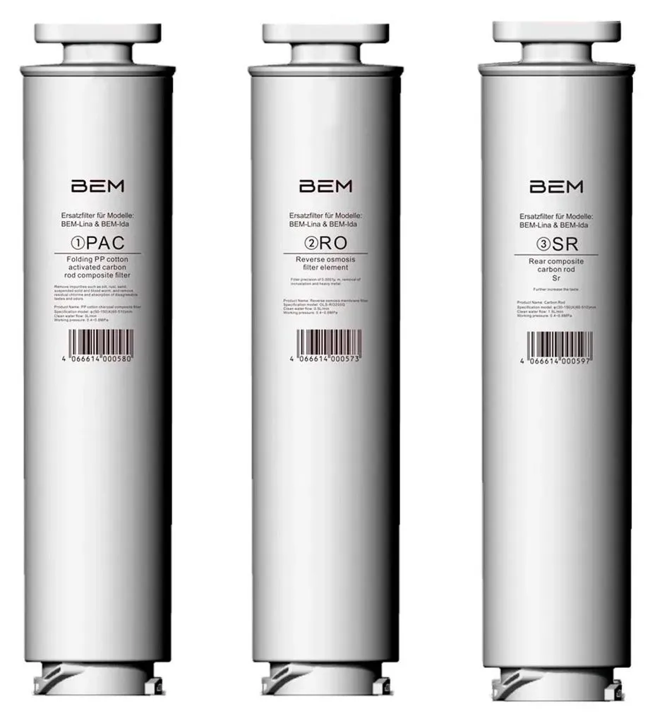 Ersatzfilter weiß 3er Set